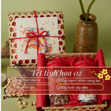  Hộp quà Tết Tinh Hoa | Quà Tết hạt dinh dưỡng dành tặng người thân, bạn bè, đối tác, khách hàng | Quà Tết 2026 