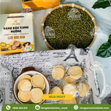  Bánh Đậu Xanh Nướng QNA Farm - Hộp 150 gram 