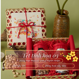  Hộp quà Tết Tinh Hoa | Quà Tết hạt dinh dưỡng dành tặng người thân, bạn bè, đối tác, khách hàng | Quà Tết 2026 
