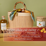  Hộp quà Tết Ngọc Châu Cát Tường| Quà Tết hạt dinh dưỡng dành tặng người thân, bạn bè, đối tác, khách hàng | Quà Tết Cao Cấp 2026 