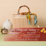  Hộp quà Tết Ngọc Châu Cát Tường| Quà Tết hạt dinh dưỡng dành tặng người thân, bạn bè, đối tác, khách hàng | Quà Tết Cao Cấp 2026 