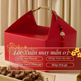  Hộp quà Tết Lộc Xuân May Mắn | Quà Tết hạt dinh dưỡng dành tặng người thân, bạn bè, đối tác, khách hàng | Quà Tết Cao cấp 2026 