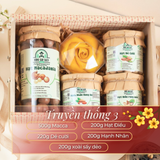  Hộp quà tết giỏ mây & hạt dinh dưỡng ưu đãi cho doanh nghiệp - Nông sản Sạch DakLak 