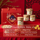  Hộp quà Tết Phúc Xuân Viên Mãn | Quà Tết hạt dinh dưỡng dành tặng người thân, bạn bè, đối tác, khách hàng | Quà Tết Cao cấp 2026 