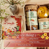  Hộp quà tết giỏ mây & hạt dinh dưỡng ưu đãi cho doanh nghiệp - Nông sản Sạch DakLak 