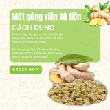  Mứt Gừng Viên Xứ Tiên QNA Farm Đặc sản Ocop 3 Sao tỉnh Quảng Ngãi 