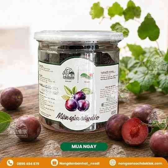  Mận Quả Sấy Dẻo (Mận hậu Sơn La) Ít Đường sản phẩm OCOP Sơn La - Nông sản sạch Daklak 