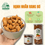  Hạnh nhân rang bơ Kingnuts nhập khẩu Mỹ 450gr - Nông sản sạch Daklak 