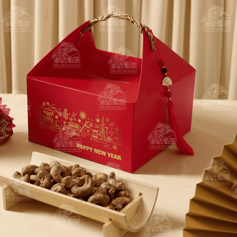  Hộp quà Tết Lộc Xuân May Mắn | Quà Tết hạt dinh dưỡng dành tặng người thân, bạn bè, đối tác, khách hàng | Quà Tết Cao cấp 2026 