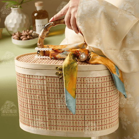  Hộp quà Tết Ngọc Châu Cát Tường| Quà Tết hạt dinh dưỡng dành tặng người thân, bạn bè, đối tác, khách hàng | Quà Tết Cao Cấp 2026 