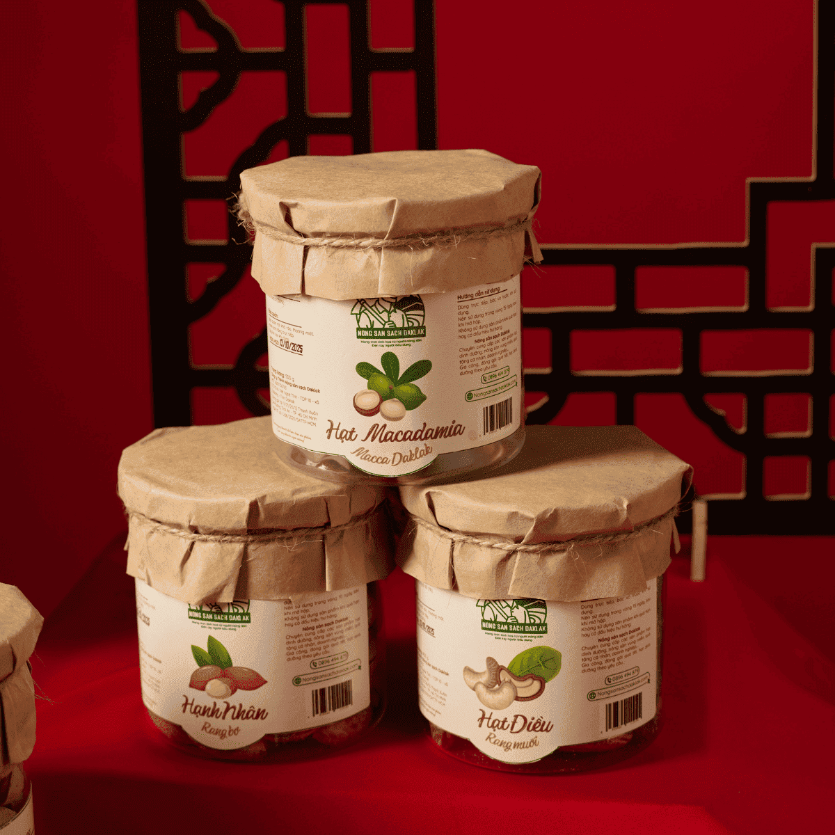  Hộp quà Tết Phúc Xuân Viên Mãn | Quà Tết hạt dinh dưỡng dành tặng người thân, bạn bè, đối tác, khách hàng | Quà Tết Cao cấp 2026 