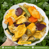  Trái cây sấy thập cẩm túi 450gram - Nông sản sạch Daklak 