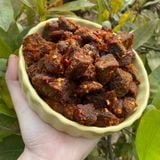  Khô bò viên thơm ngon đậm vị nhà làm hũ 300gram - Nông Sản Sạch Dak Lak 