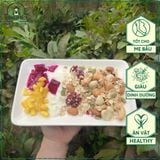  Granola 18% yến mạch siêu hạt không đường phù hợp ăn kiêng giảm cân, ăn vặt healthy - Nông sản sạch Daklak (500gram) 