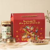 Hộp quà tết đỏ giành tặng cho gia đình, đồng nghiệp CAO CẤP - Nông Sản Dak Lak 