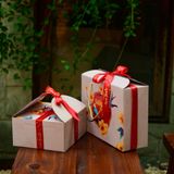  Túi quà tết "Xuân Như ý" hộp lớn hạt dinh dưỡng, các loại khô, trái cây sấy tuỳ chọn 
