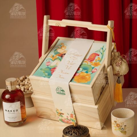  [HỎA TỐC] Hộp quà Tết Hương Tết Việt, Vị Xuân Xưa | Quà Tết hạt dinh dưỡng dành tặng người thân, bạn bè, đối tác 