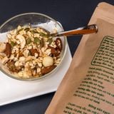  Granola 18% yến mạch siêu hạt không đường phù hợp ăn kiêng giảm cân, ăn vặt healthy - Nông sản sạch Daklak (500gram) 