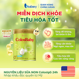  Sữa bột ColosBaby Gold cải tiến 0+ cho trẻ sơ sinh – Bổ sung dinh dưỡng cho bé - Lon 400g 