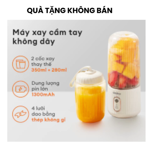  [QUÀ TẶNG KHÔNG BÁN] Máy sinh tố cầm tay Gaabor 