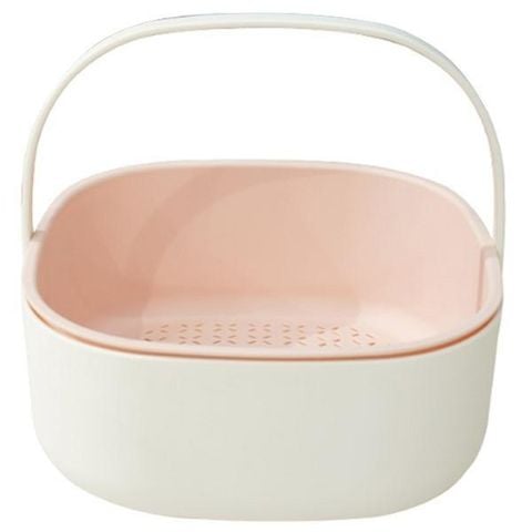  [QUÀ TẶNG KHÔNG BÁN] Bộ thau rổ Yoko vuông 23cm 