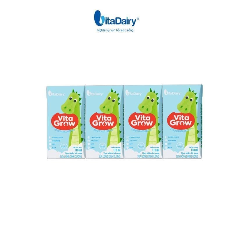  [QUÀ TẶNG KHÔNG BÁN] Lốc Vitagrow cải tiến 110ml 