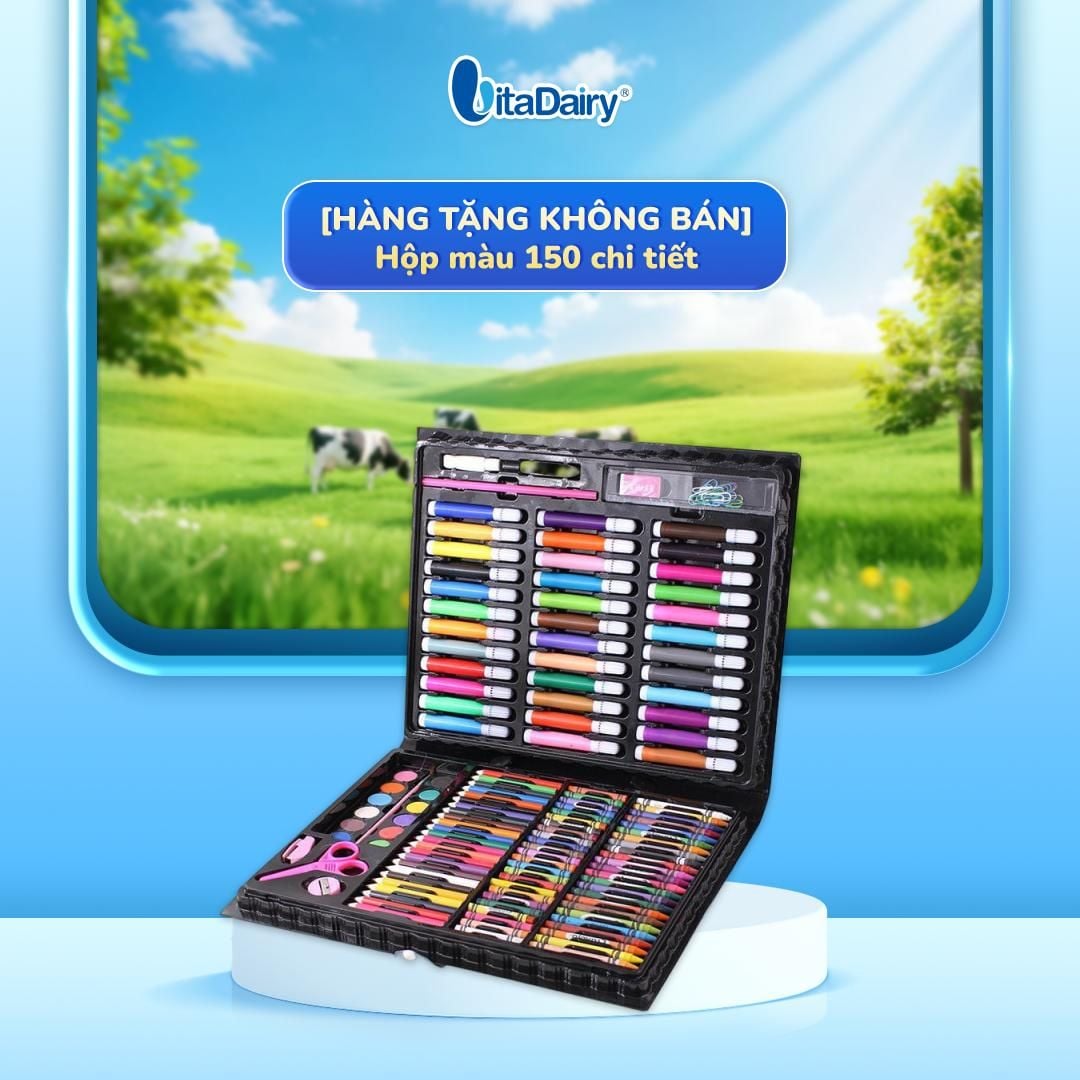  [QUÀ TẶNG KHÔNG BÁN] Bộ Tô Màu 150 chi tiết 