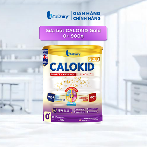  Sữa bột Calokid Gold 0+ 900g 