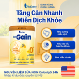  Sữa bột Colos Gain 0+ cho trẻ sơ sinh – Bổ sung dinh dưỡng, hỗ trợ tăng cân – Lon 800g 