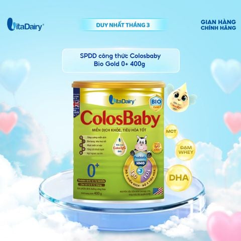  Sữa bột ColosBaby Bio Gold 0 + 400g 