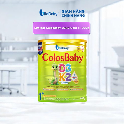  Sữa bột Colosbaby Gold D3K2 1+ 800g 