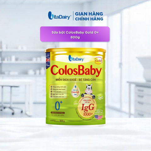  Sữa bột ColosBaby Gold 0+ 800g 