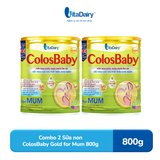  Combo 2 Sữa bột Colosbaby Gold for Mum 800g - VitaDairy 