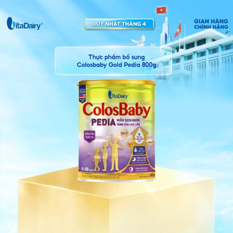 Thực phẩm dùng cho chế độ ăn đặc biệt Colosbaby Gold Pedia 800g - VitaDairy 