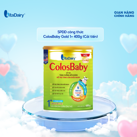  SPDD công thức ColosBaby Gold 1+ 400g - (Cải tiến) 