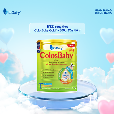  SPDD công thức ColosBaby Gold 1+ 800g (Cải tiến) 