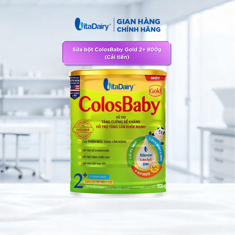  SPDD công thức Colosbaby Gold 2+ 800g (Cải tiến) 