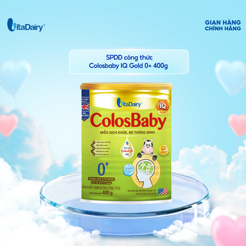  Sữa bột ColosBaby IQ Gold 0+ 400g 