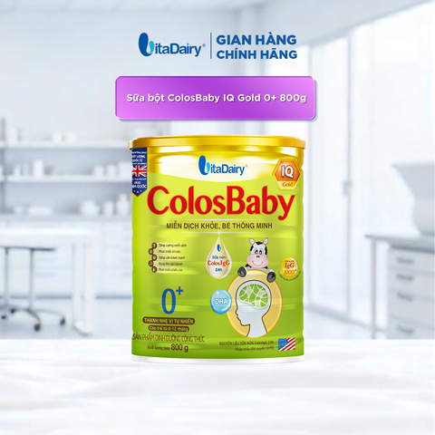  Sữa bột ColosBaby IQ Gold 0+ 800g 