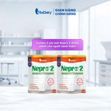  Combo 2 Sữa bột Nepro 2 400g dành cho người bệnh thận - VitaDairy 