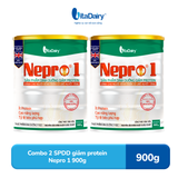  Combo 2 Sữa bột Nepro 1 900g, bổ sung dinh dưỡng cân đối với mức đạm hợp lý - VitaDairy 