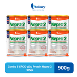  Combo 6 Sữa bột Nepro 2 900g phù hợp với người cần lưu ý đến chức năng thận - VitaDairy 
