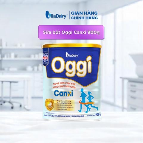  Sữa bột Oggi Canxi 900g 