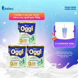  Combo 3 Sữa bột OGGI 900g hỗ trợ dinh dưỡng cho người cần tăng cân và duy trì vóc dáng - VitaDairy 