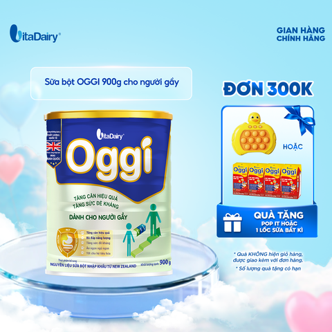  Sữa bột Oggi Dành Cho Người Gầy 900g 