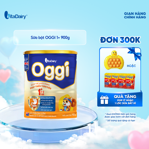  Sữa bột Oggi 1+ 900g 