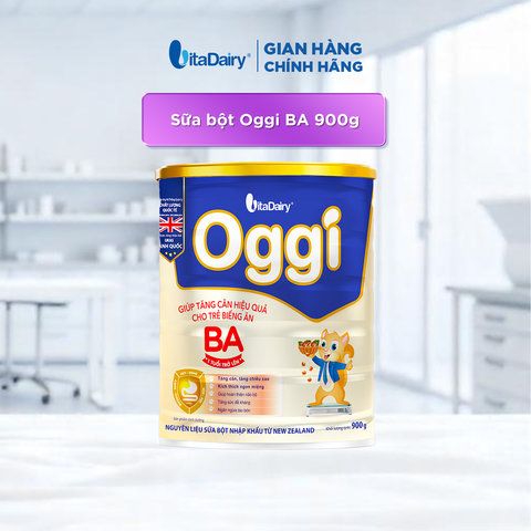  Sữa bột Oggi BA 900g 