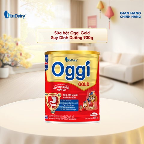  Sữa bột Oggi Suy Dinh Dưỡng Gold 900g 