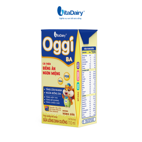  Combo 2 Sữa uống dinh dưỡng Oggi BA 110ml - VitaDairy 