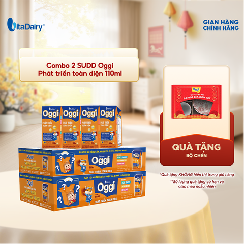  Combo 2 Sữa uống dinh dưỡng Oggi 110ml 